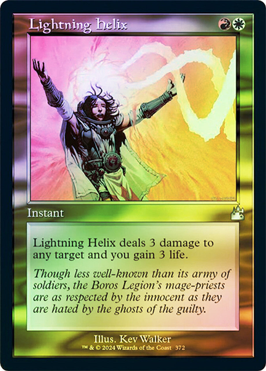 Lightning Helix (Retro Frame) (Foil)