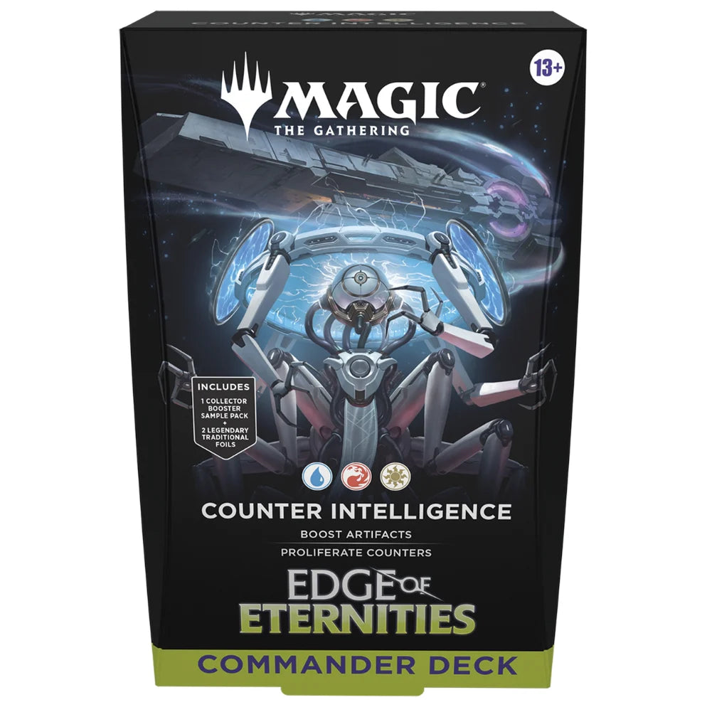 Magic MTG - Edge Of Eternities - Commander Deck - Counter Intelligence (ingles)