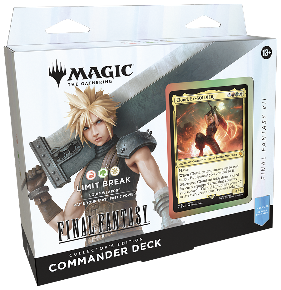 **PREVENTA** Magic MTG - Commander Collectors Edition - Final Fantasy -  Limit Break  [FF VII] (Ingles)