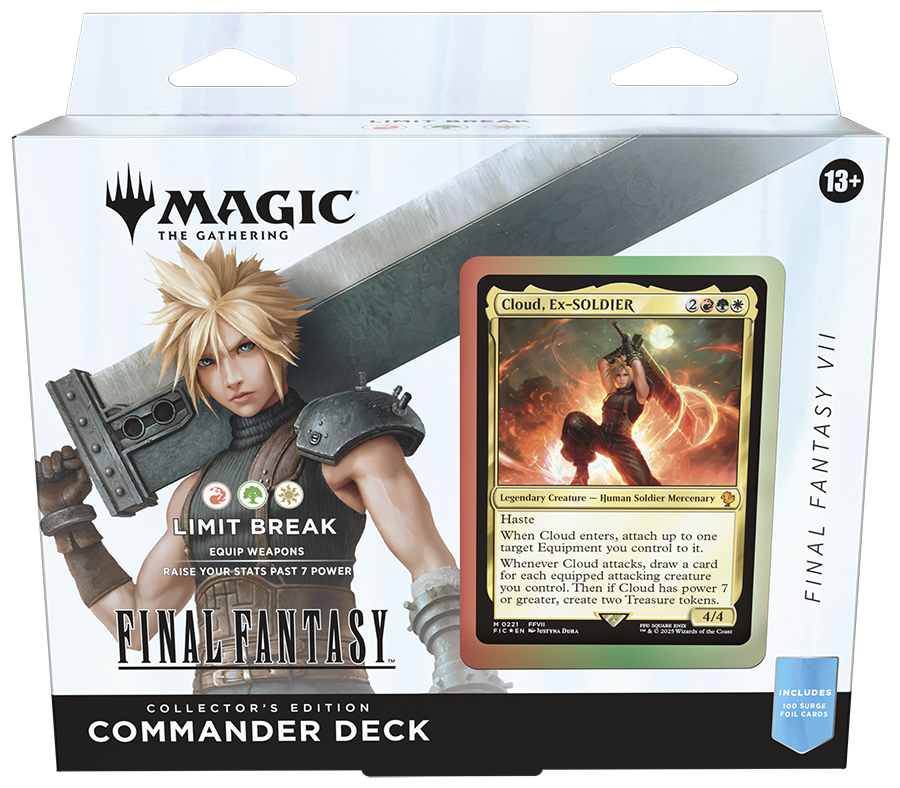 MTG FINAL FANTASY 7 リミットブレイク クラウド 103)□拡張アート□《リミットブレイク：クラウド/Cloud's Limit Break