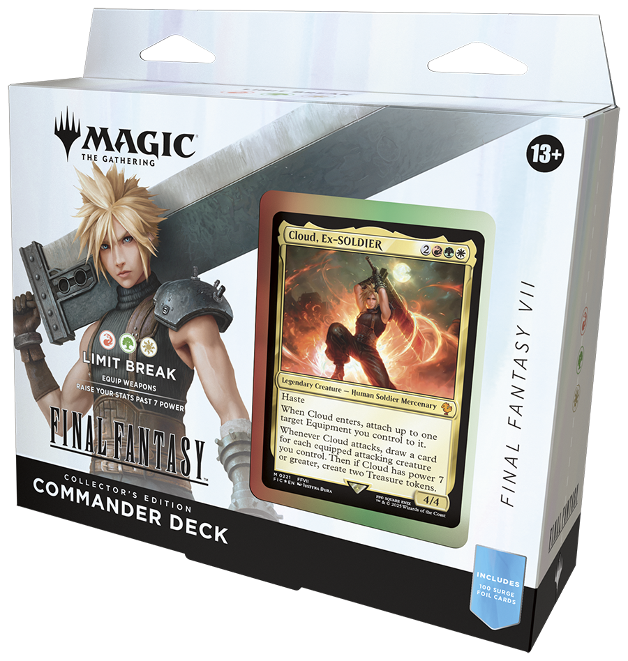 **PREVENTA** Magic MTG - Commander Collectors Edition - Final Fantasy -  Limit Break  [FF VII] (Ingles)
