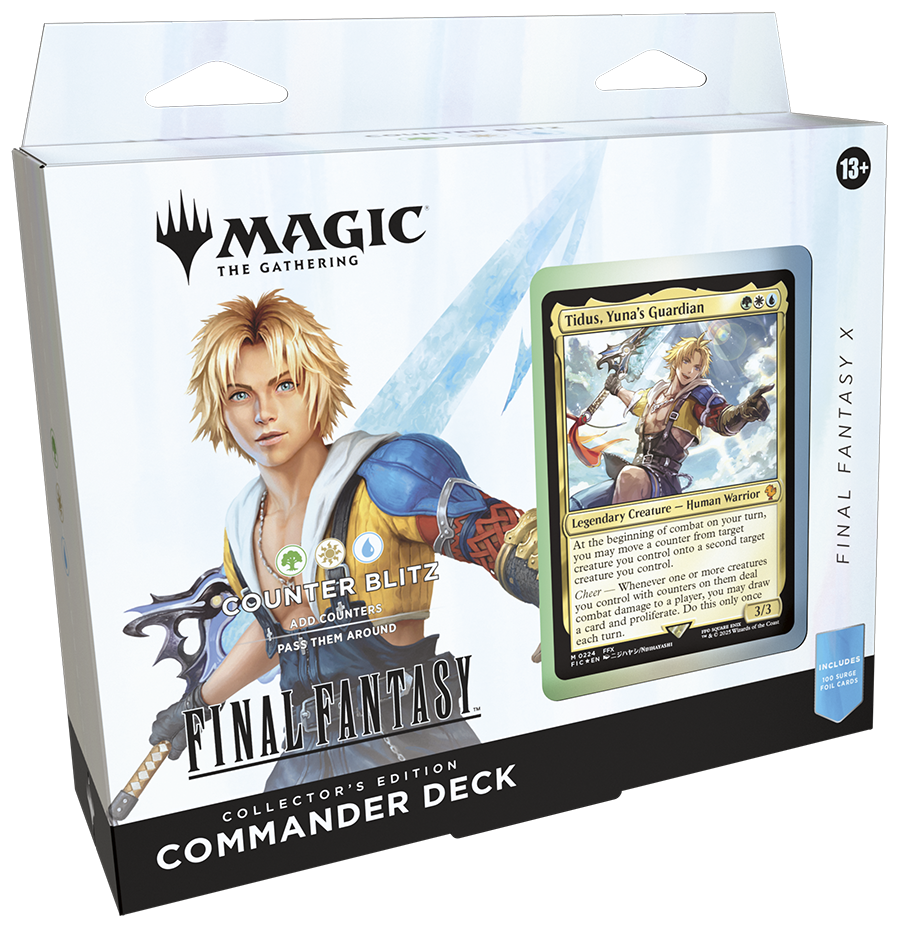 **PREVENTA** Magic MTG - Commander Collectors Edition - Final Fantasy -  Counter Blitz  [FF X] (Ingles)
