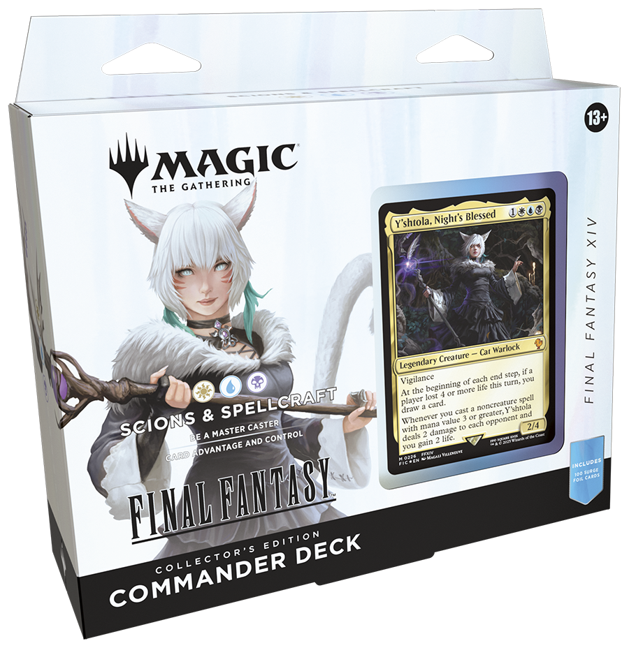 **PREVENTA** Magic MTG - Commander Collectors Edition - Final Fantasy -  Scions & Spellcraft  [FF XIV] (Ingles)