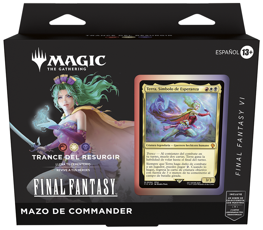 **PREVENTA** Magic MTG - Commander - Final Fantasy -  Revival Trance [FF VI] (Ingles)