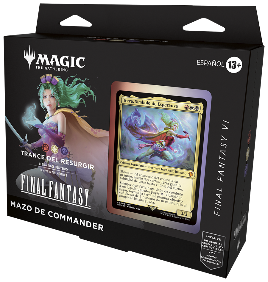**PREVENTA** Magic MTG - Commander - Final Fantasy -  Revival Trance [FF VI] (Ingles)