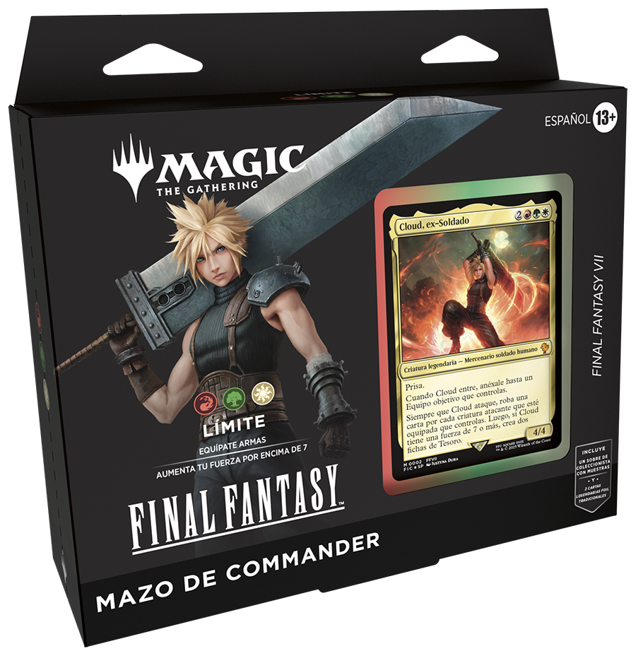 **PREVENTA** Magic MTG - Commander - Final Fantasy -  Limit Break  [FF VII] (Ingles)