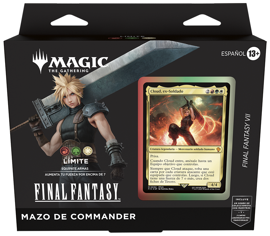 **PREVENTA** Magic MTG - Commander - Final Fantasy -  Limit Break  [FF VII] (Ingles)