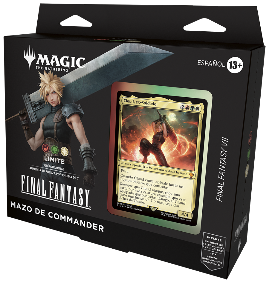**PREVENTA** Magic MTG - Commander - Final Fantasy -  Limit Break  [FF VII] (Ingles)