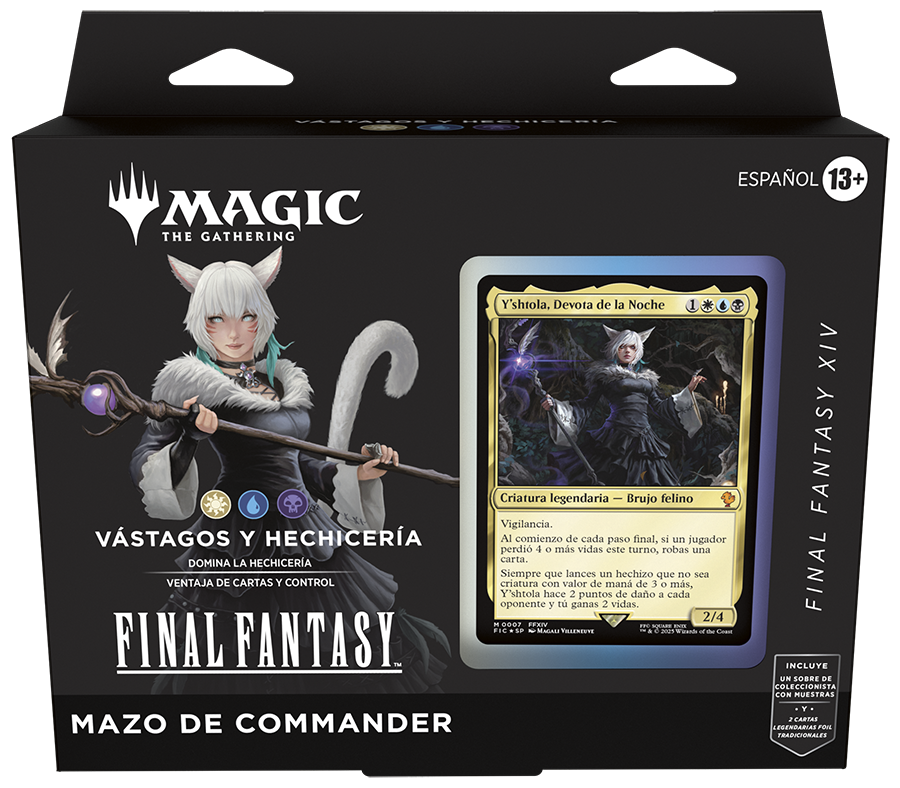 **PREVENTA** Magic MTG - Commander - Final Fantasy -  Scions & Spellcraft  [FF XIV] (Ingles)