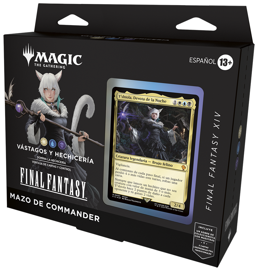 **PREVENTA** Magic MTG - Commander - Final Fantasy -  Scions & Spellcraft  [FF XIV] (Ingles)