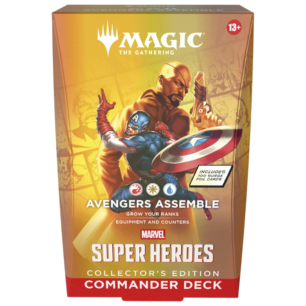 Magic MTG - Universes Beyond - Marvel Super Heroes - Collector´s Edition Commander Deck: Avengers Assemble (Inglés)