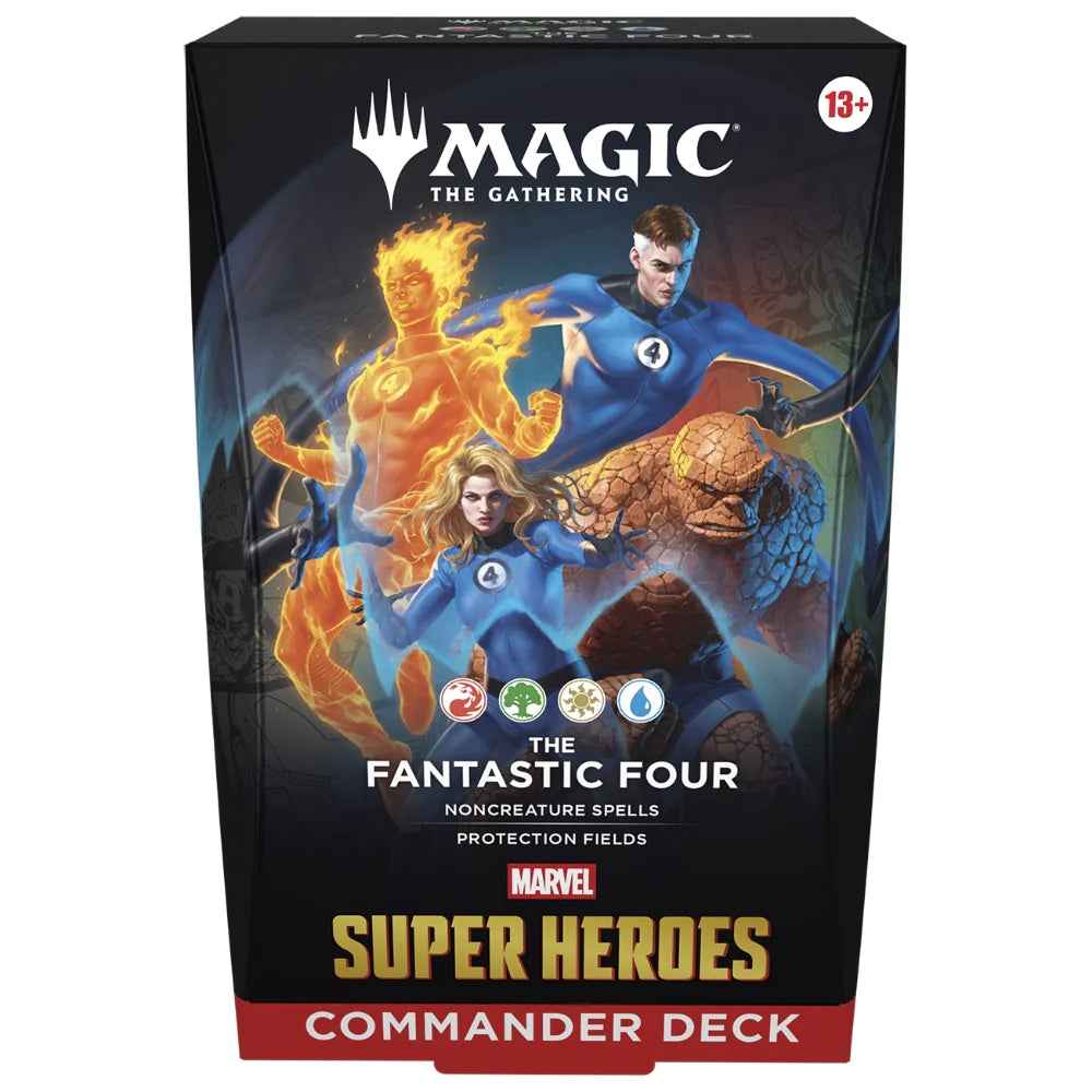 Magic MTG - Universes Beyond - Marvel Super Heroes - Commander Deck: The Fantastic Four (Inglés)