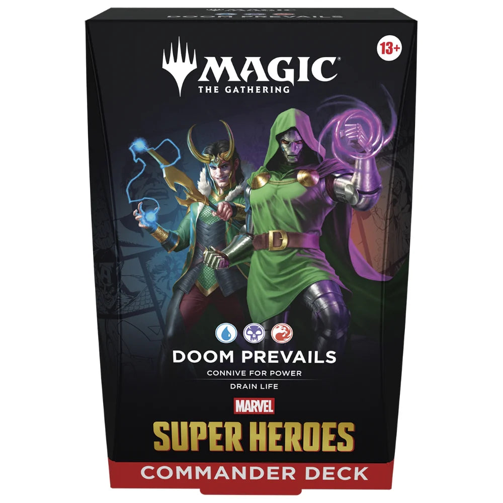Magic MTG - Universes Beyond - Marvel Super Heroes - Commander Deck: Doom Prevails (Inglés)