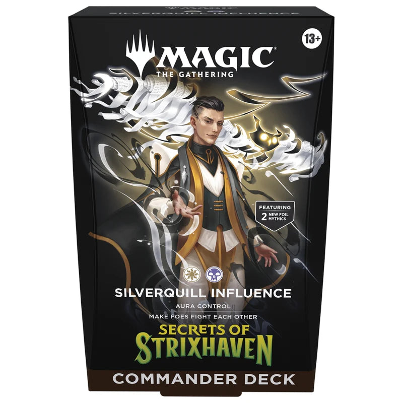 MTG - Secrets of Strixhaven - Commander Deck - Silverquill Influence (Ingles)