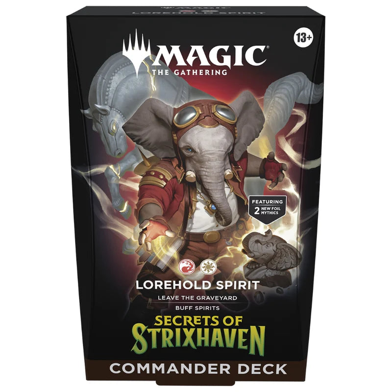 MTG - Secrets of Strixhaven - Commander Deck - Lorehold Spirit (Ingles)
