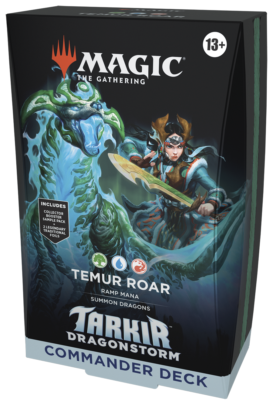 **PREVENTA** Magic MTG - Commander - Tarkir: Dragonstomr - Temur Roar (Ingles)
