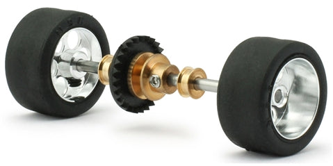 NSR - REAR KIT RACING RTR FOR 1/32 CARRERA GT3 CARS