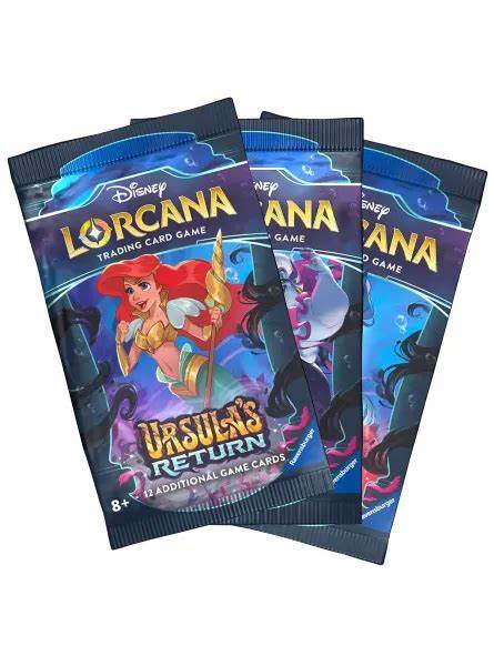 Ravensburger - Disney Lorcana: Ursula's Return: Sobre (12 cartas)