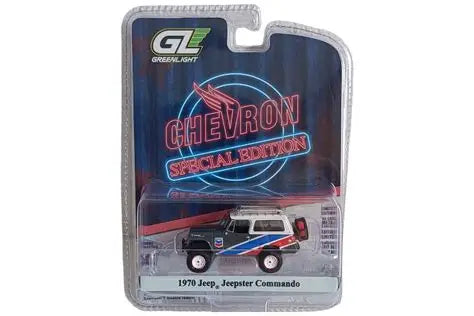 Greenlight - 1:64 1970 Jeep Jeepter Commando - Chevron Special Edition