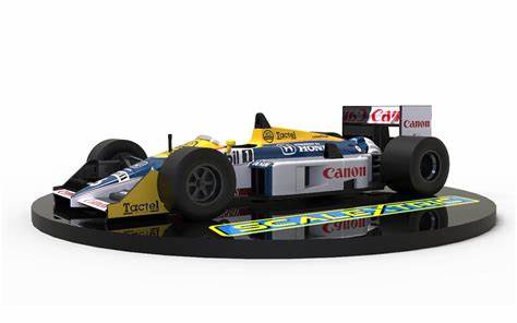 Scalextric - Williams FW11 1987 World Champion - Nelson Piquet - Análogo, Escala 1/32
