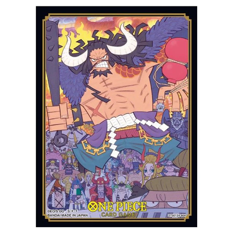 Bandai - One Piece Card Game: Official Sleeves TCG Stores Limited Edition (Kaido)