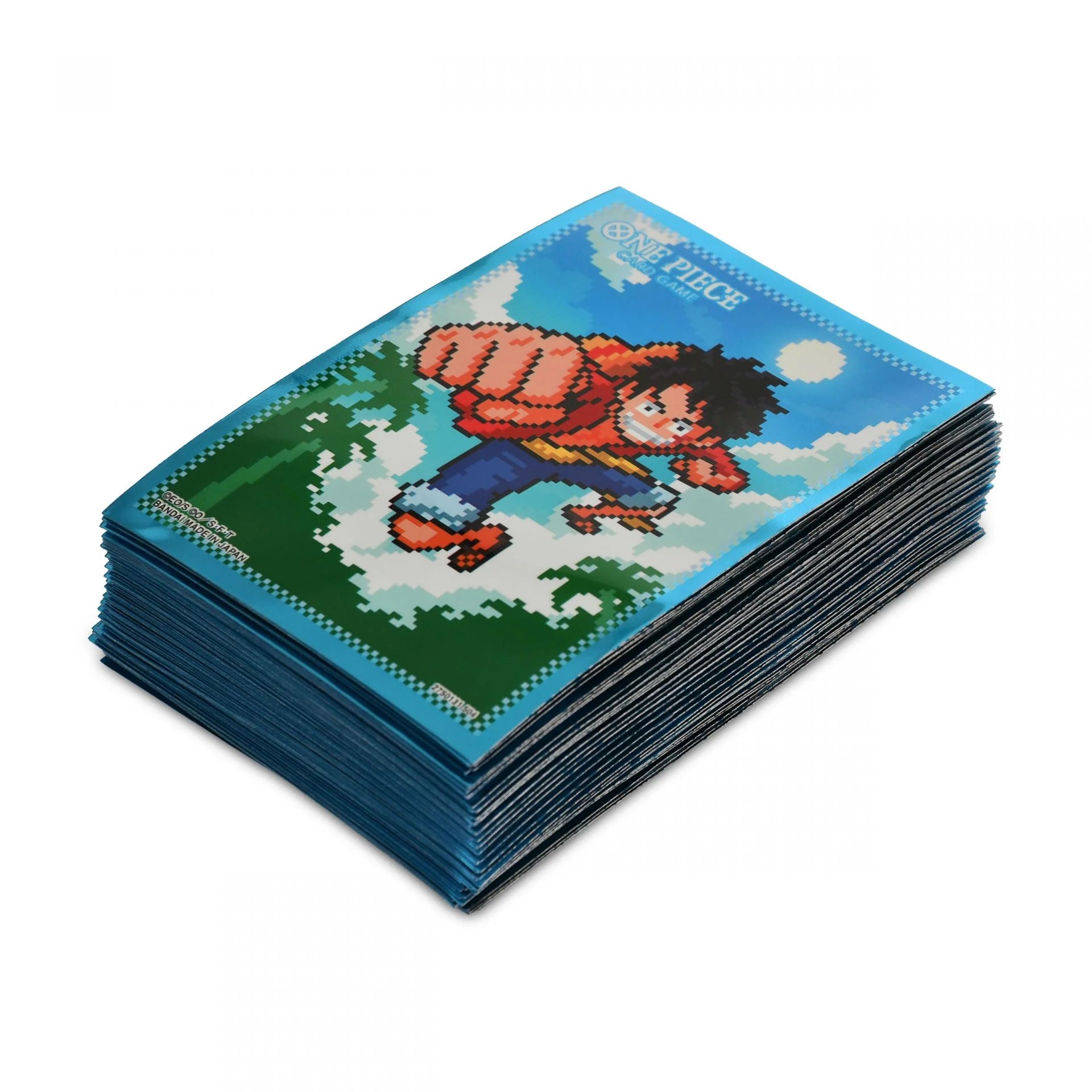 Bandai - One Piece Card Game: Official Sleeves Pixel Luffy
