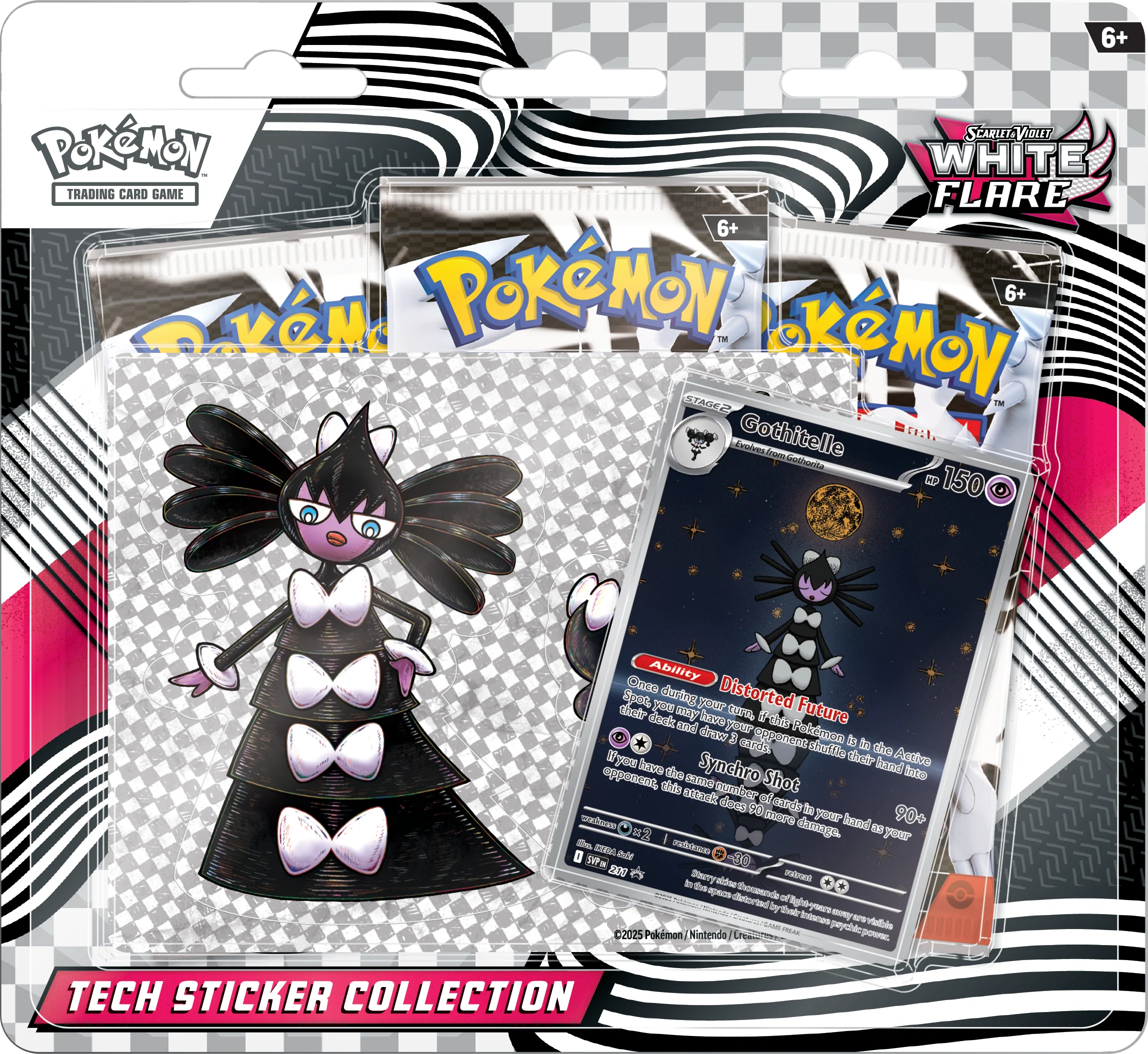 Pokémon TCG: Scarlet & Violet - White Flare Tech Sticker Collection (Ingles)