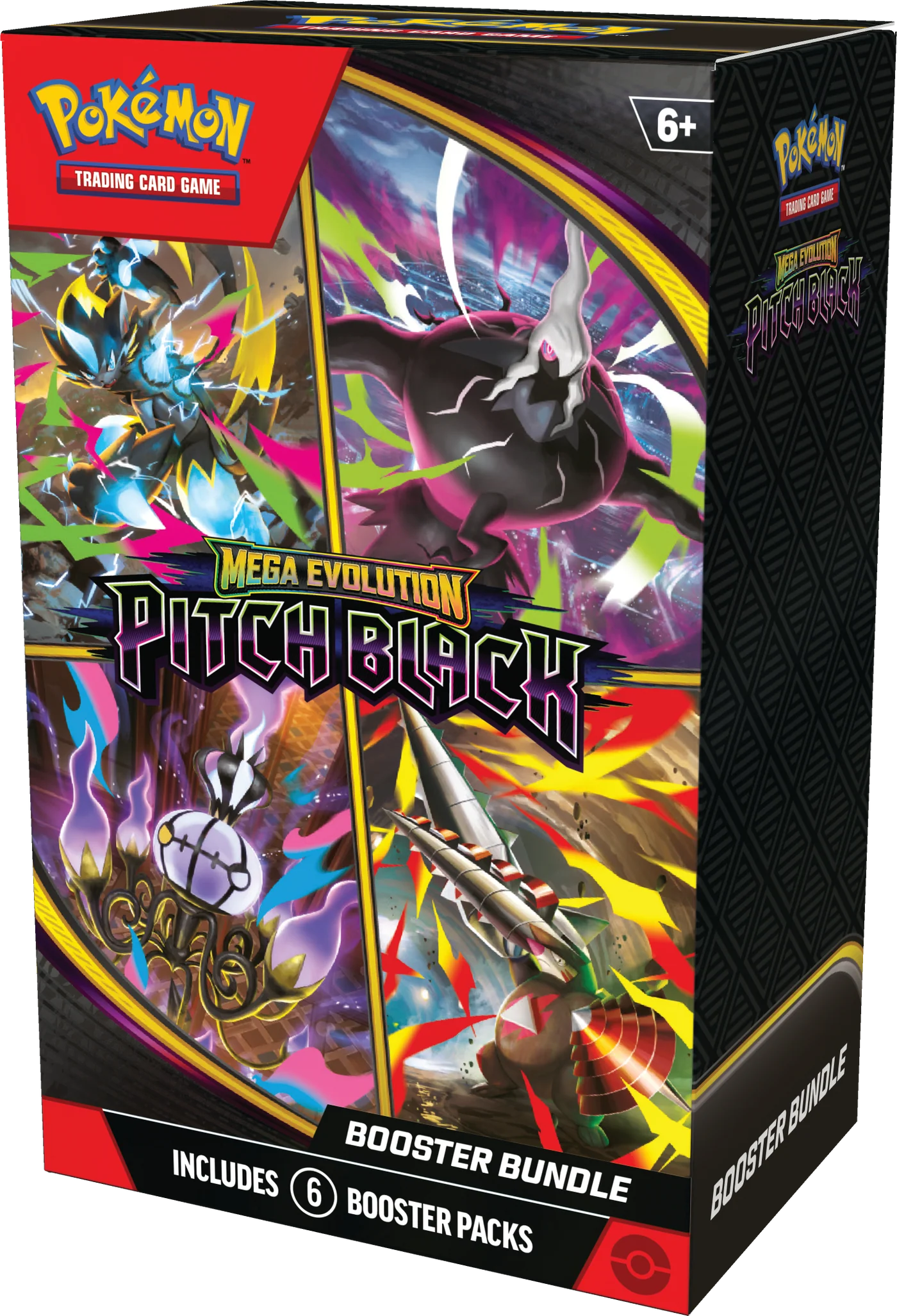 Pokemon TCG: Mega Evolution Pitch Black - Booster Bundle (Ingles)