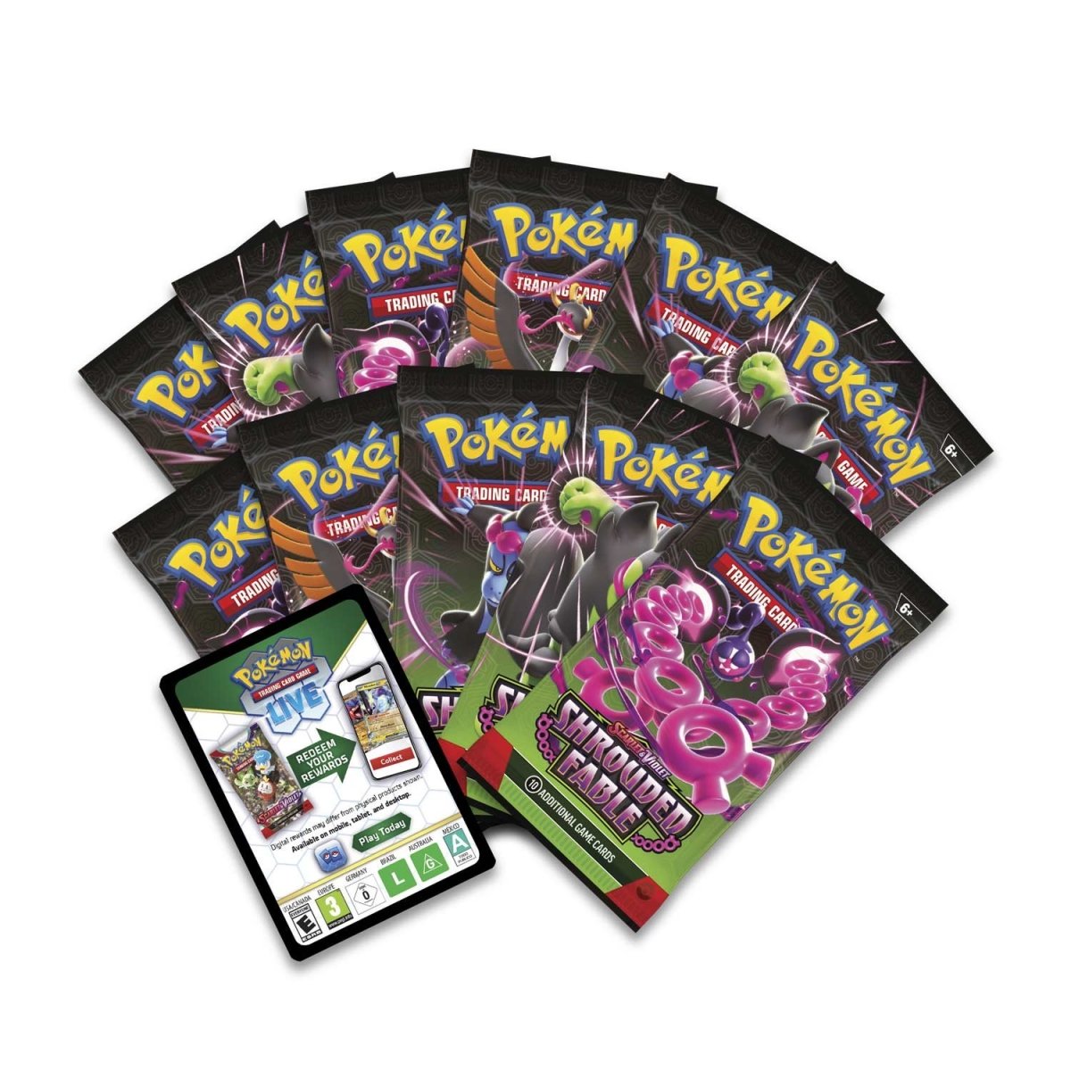 Pokémon TCG: Scarlet & Violet 6.5 Shrouded Fable Elite Trainer Box