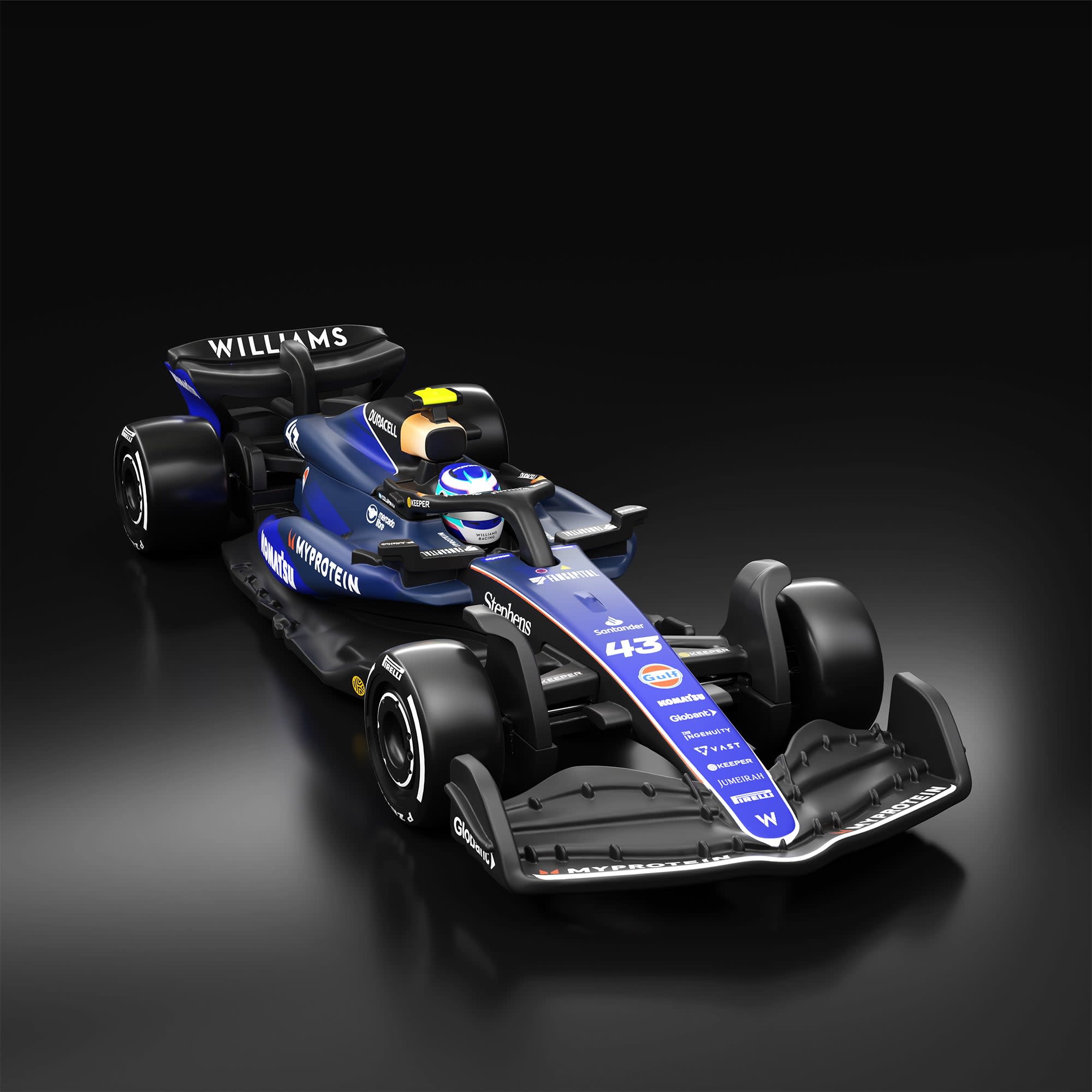 Mattel - Hot Wheels F1 Series: 2024 Williams Racing FW46 Car #43
