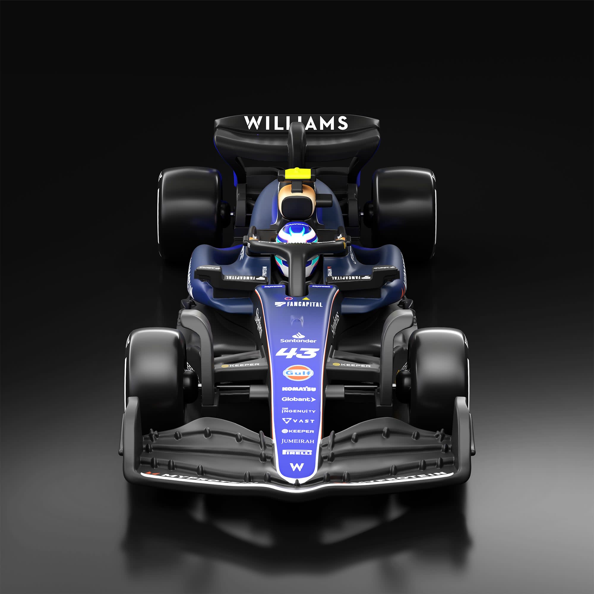 Mattel - Hot Wheels F1 Series: 2024 Williams Racing FW46 Car #43