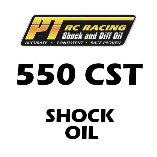 PT RC Racing - 550cst Shock Oil, 4oz