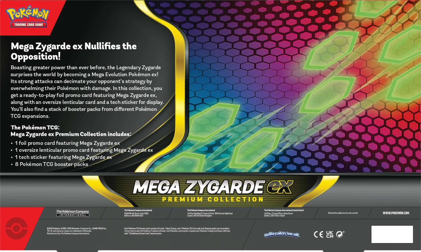Pokémon TCG: Mega Zygarde ex - Premium Collection