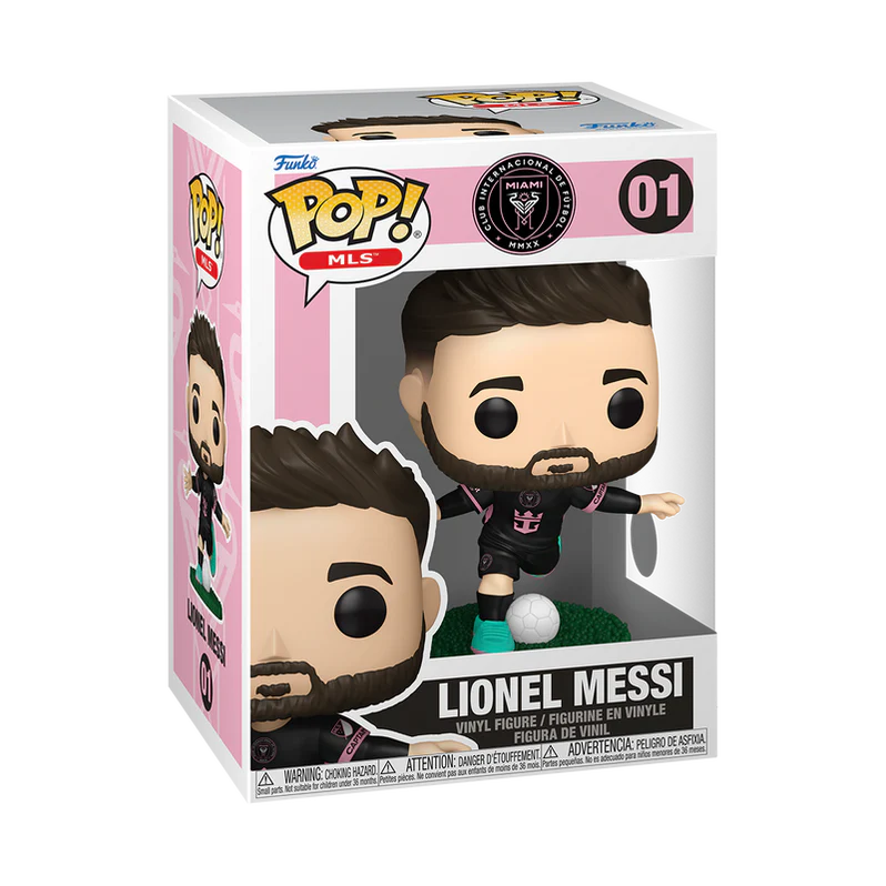 Funko Pop Football: Inter Miami - Lionel Messi, #01