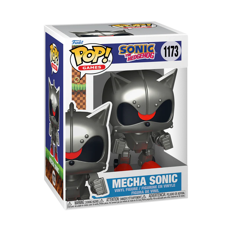 Funko Pop Games: Sonic The Hedgehog - Mecha Sonic, #1173