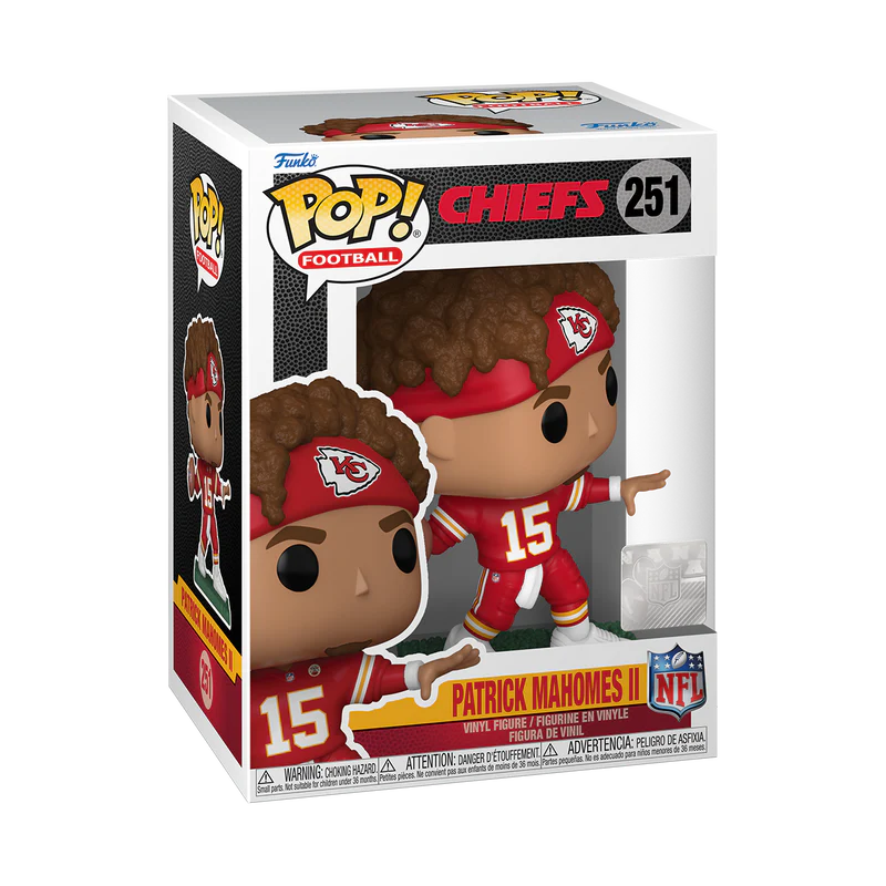 FUNKO POP Football: Chiefs - Patrick Mahomes II, #251
