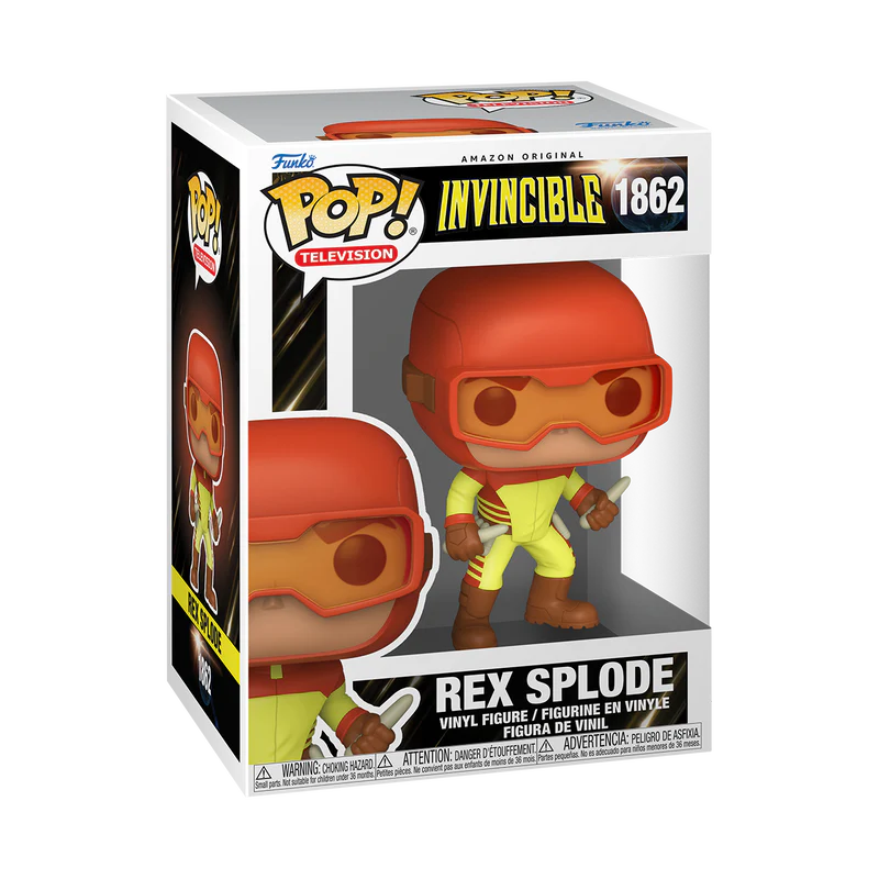 FUNKO POP TV: Invincible - Rex Splode, #1862