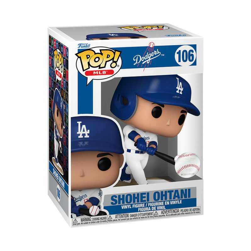 Funko Pop MLB: Dodgers - Shohei Ohtani Uniforme Local, #106