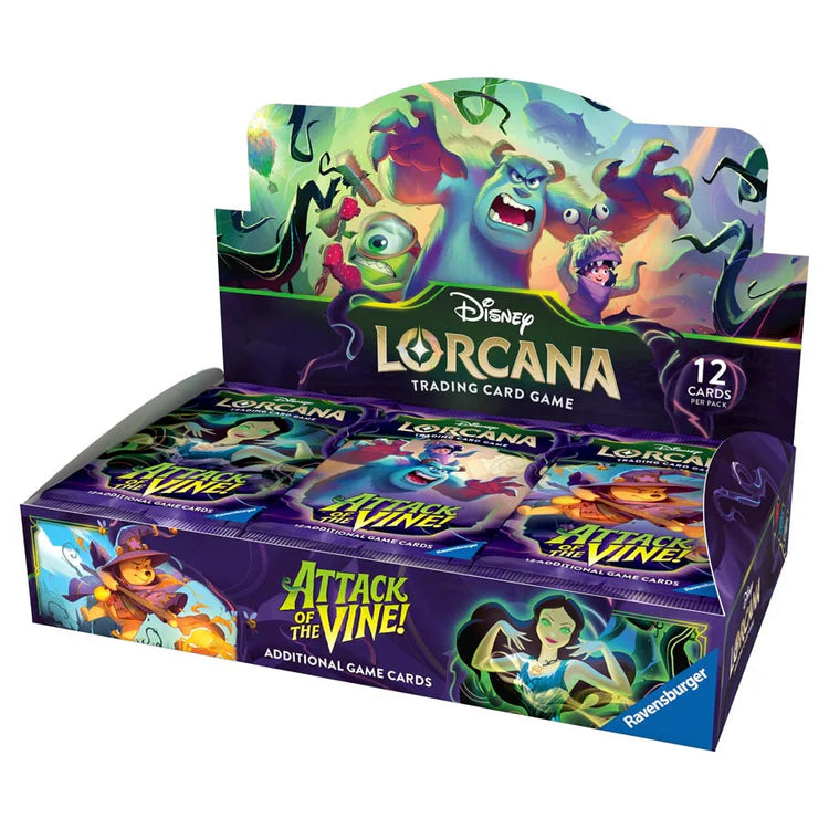 Ravensburger - Disney Lorcana: Attack of the Vine - Booster Display
