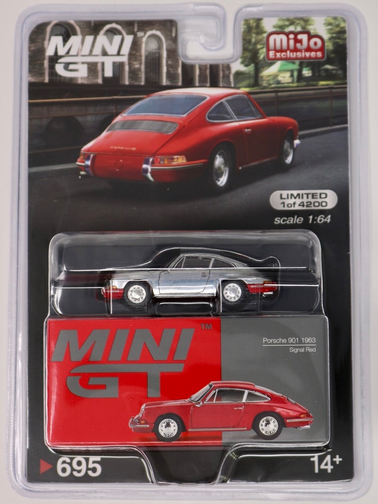 Mini GT - Porsche 901 1963 Signal Red 1/64 (Chase)