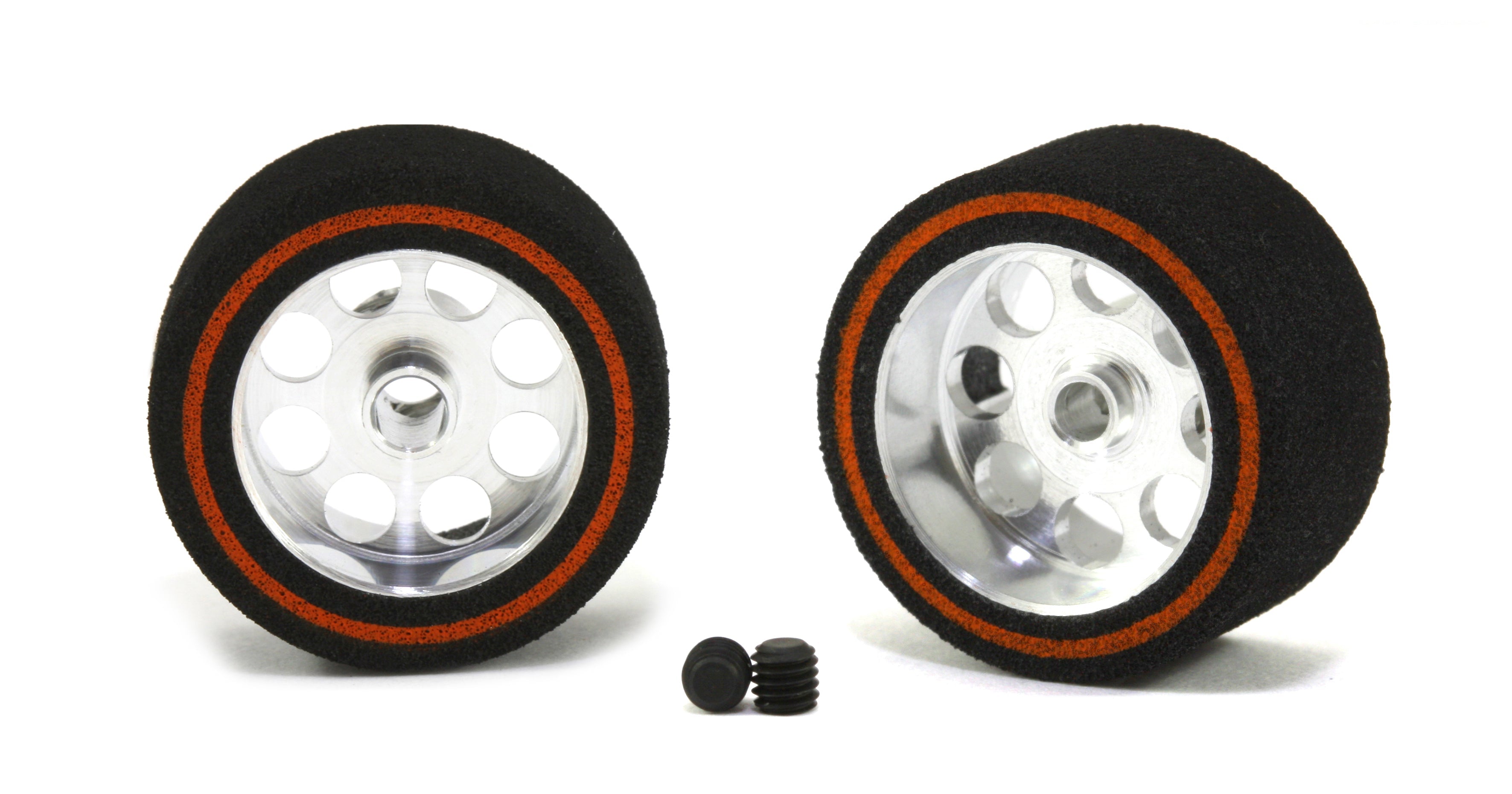 ScaleAuto - Rueda Esp. 20.5x11mm. Procomp-3 para eje 3/32 (2,38mm). Llanta en Aluminio ø15mm
