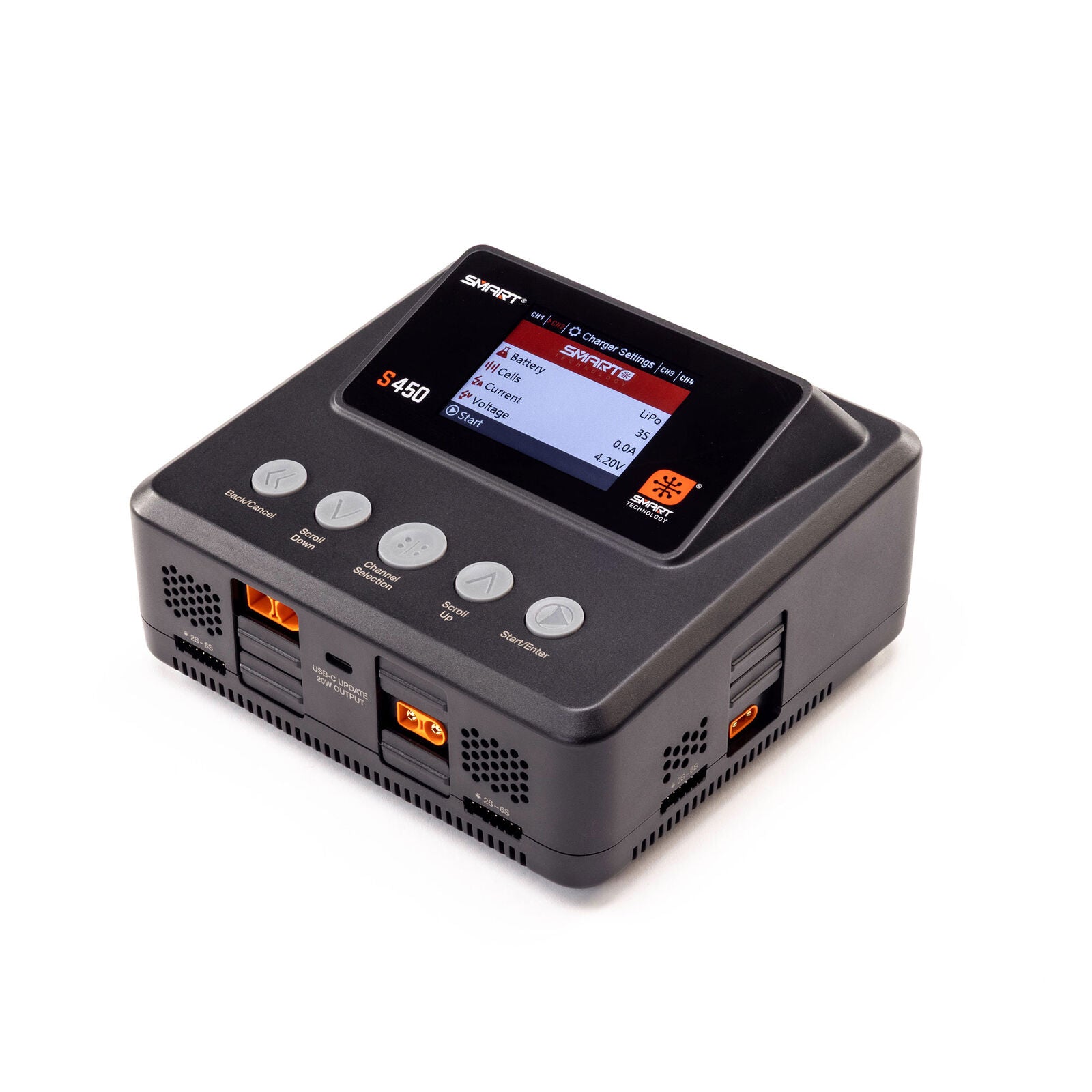Spektrum RC - S450 G2 AC/DC Smart Charger 4x50W