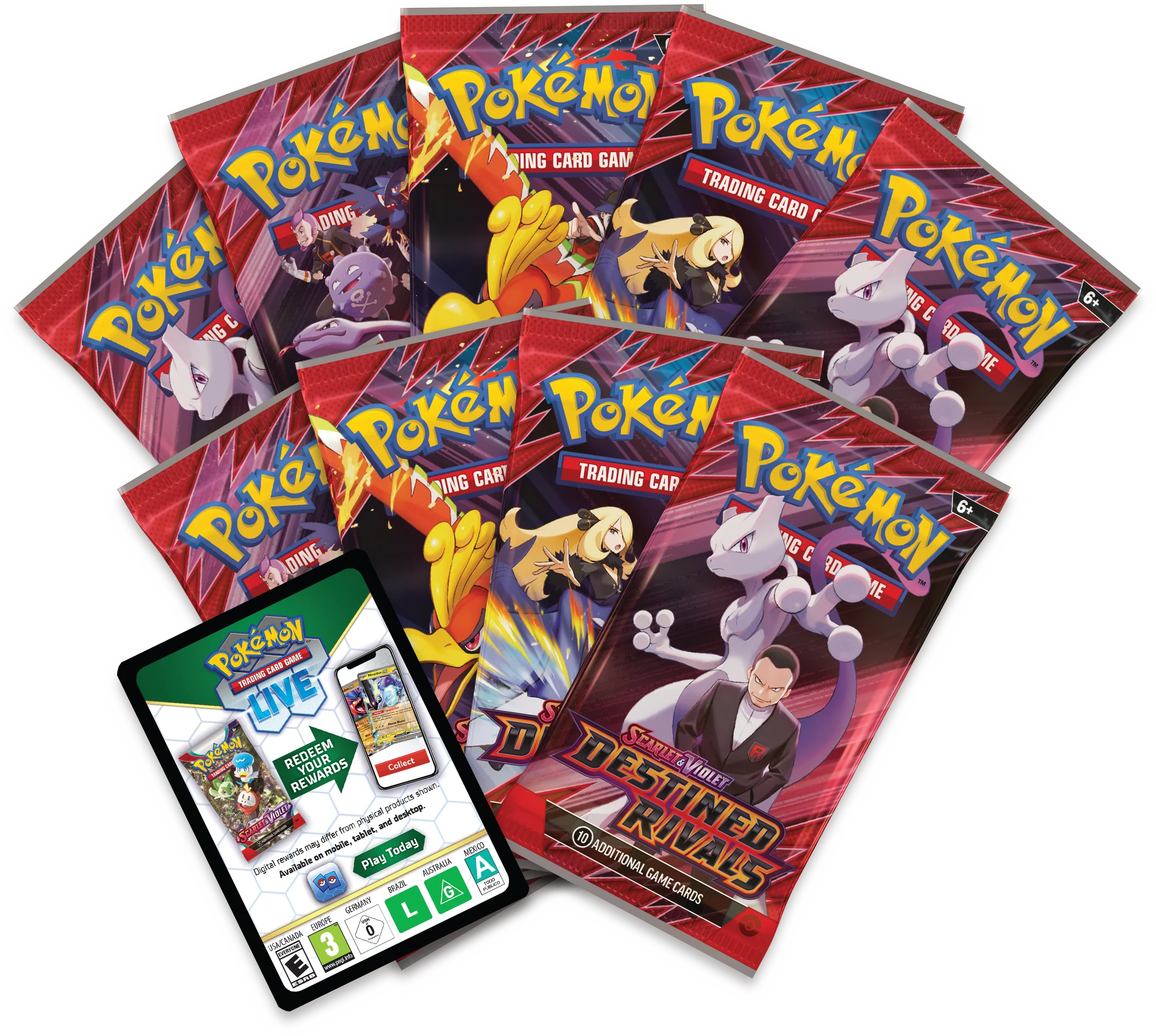 Pokémon TCG: EN Scarlet & Violet Destined Rivals Elite Trainer Box (Ingles)