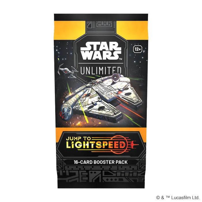 Star Wars Unlimited - SWU: – Jump to Lightspeed: Booster Pack (Ingles)