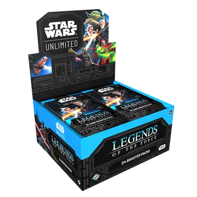 Star Wars Unlimited - SWU: – Legends Of The Force: Booster Display Box (Ingles)