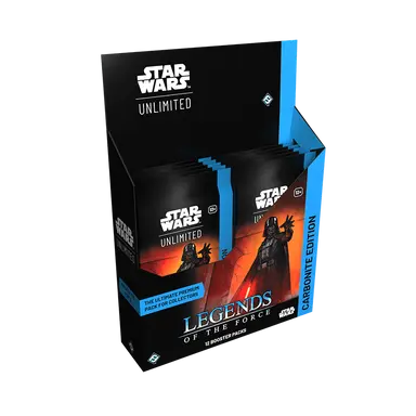 Star Wars Unlimited - SWU: – Legends Of The Force: Carbonite Booster Display Box (Ingles)