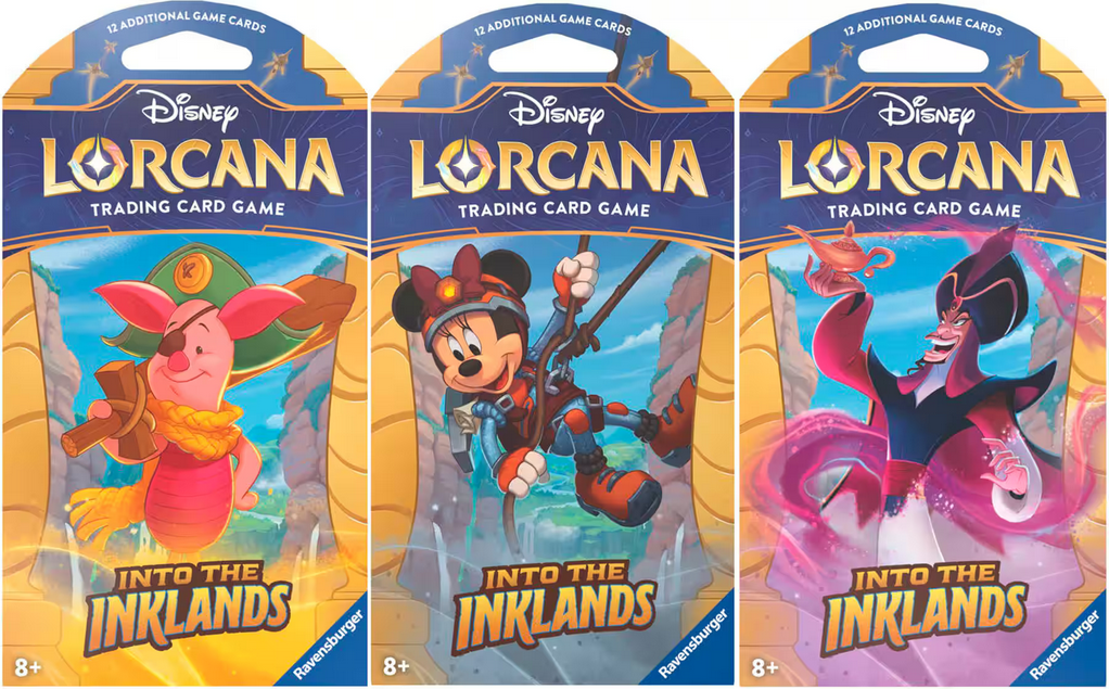 Ravensburger - Disney Lorcana: Into The Inklands - Booster Sleeve (aleatorio)