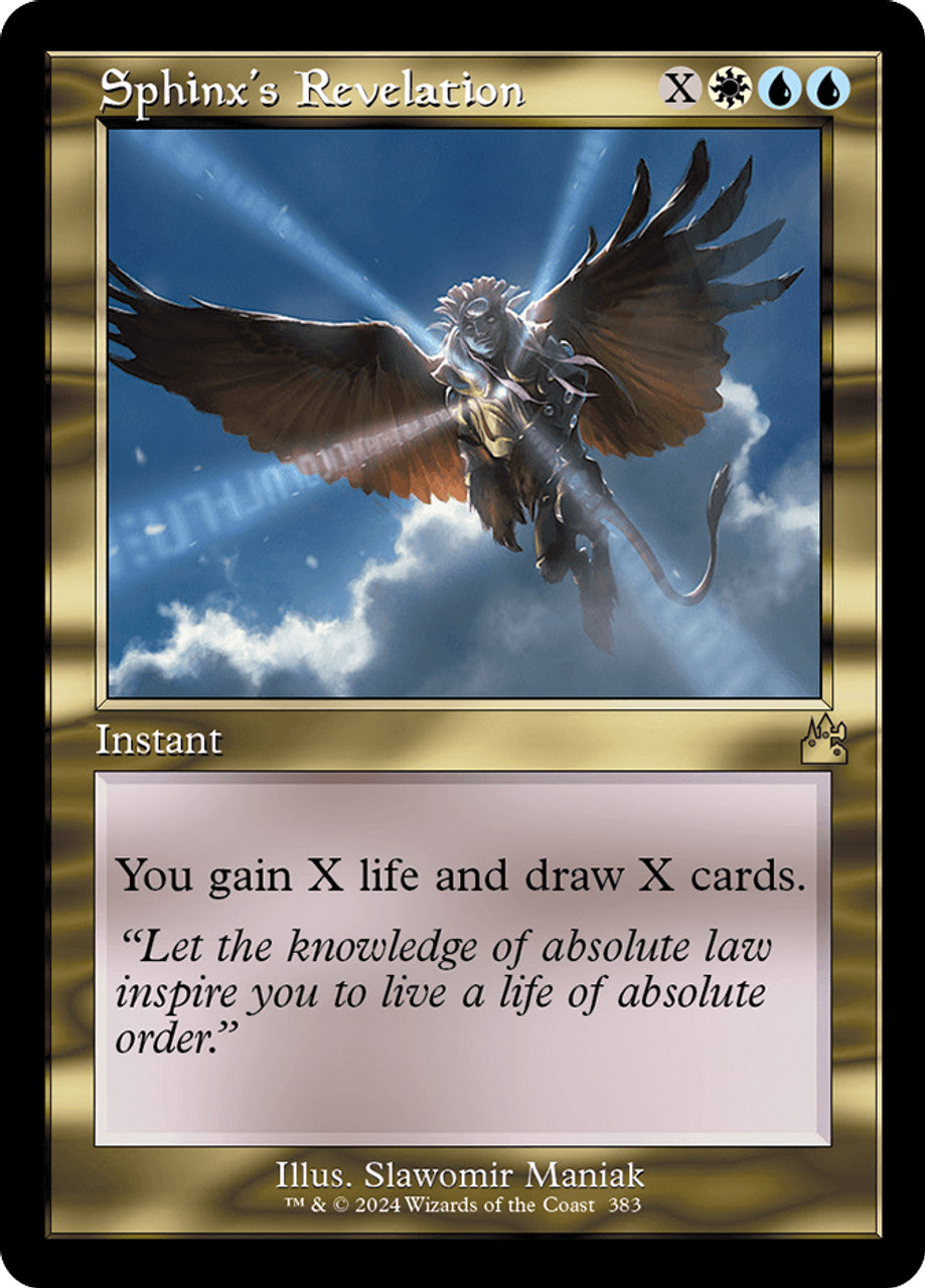 Sphinx´s Revelation (Retro Frame)