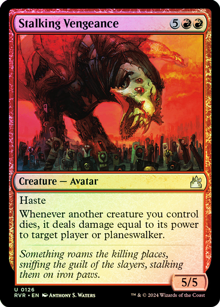 Stalking Vengeance (Foil)