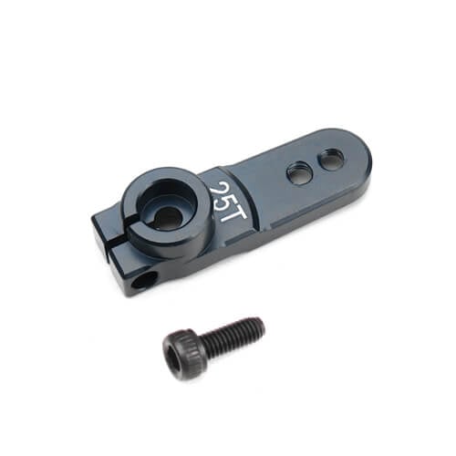 Tekno RC - Aluminum Servo Horn (25T spline, M3 clamp, double hole)